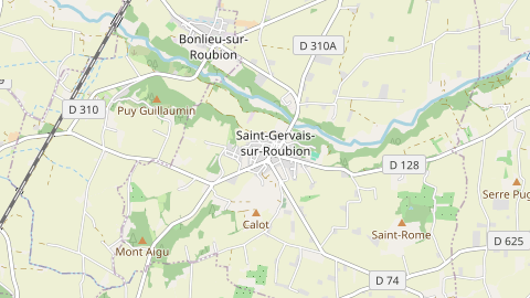 Carte de localisation de l'évènement