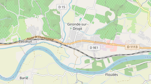 Carte de localisation de l'évènement
