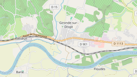 Carte de localisation de l'évènement