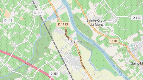 Carte de localisation de l'évènement