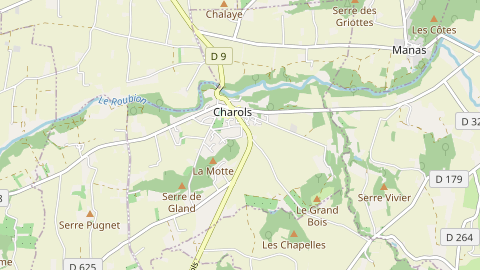 Carte de localisation de l'évènement