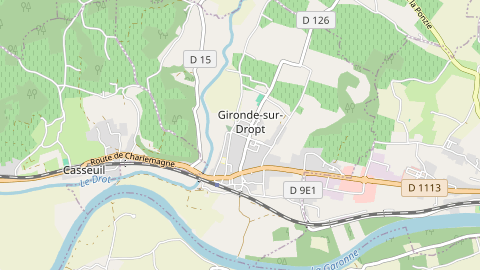 Carte de localisation de l'évènement