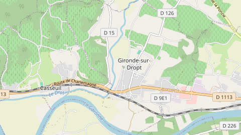 Carte de localisation de l'évènement