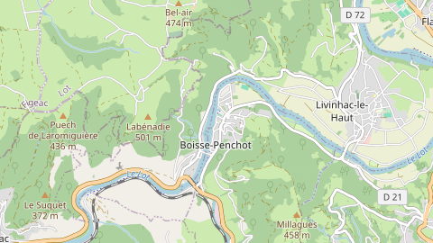 Carte de localisation de l'évènement