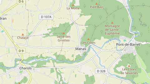 Carte de localisation de l'évènement