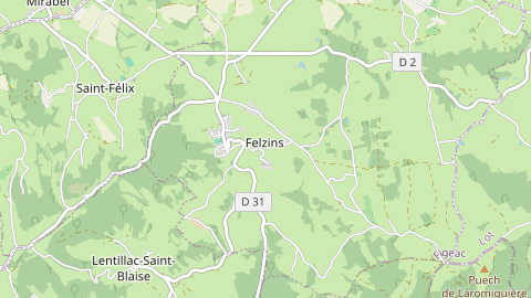 Carte de localisation de l'évènement