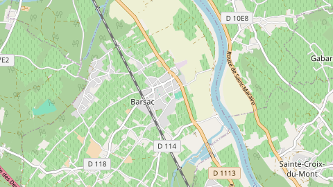 Carte de localisation de l'évènement