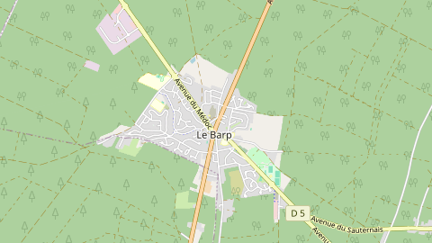 Carte de localisation de l'évènement