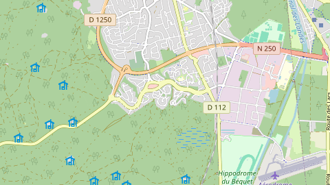 Carte de localisation de l'évènement