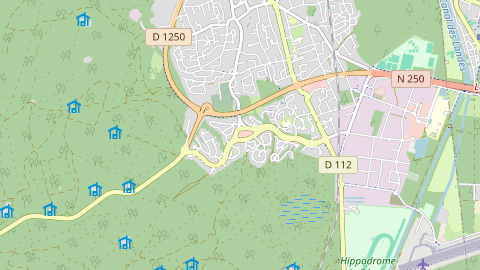 Carte de localisation de l'évènement