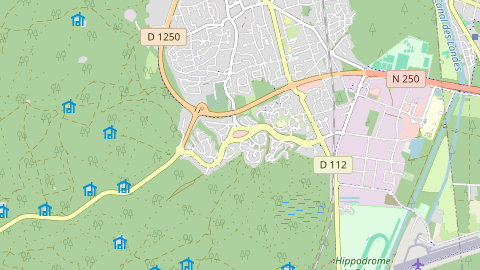 Carte de localisation de l'évènement