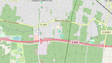 Carte de localisation de l'évènement