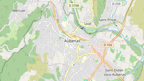 Carte de localisation de l'évènement