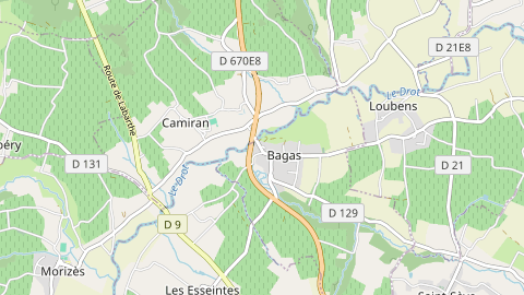 Carte de localisation de l'évènement