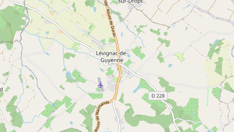 Carte de localisation de l'évènement