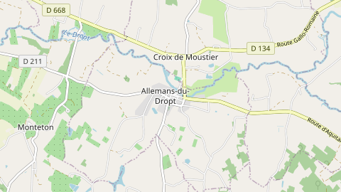 Carte de localisation de l'évènement