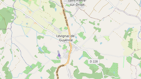 Carte de localisation de l'évènement