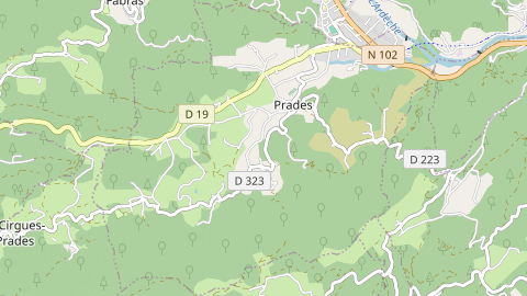 Carte de localisation de l'évènement