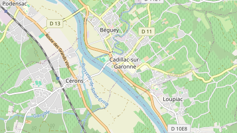 Carte de localisation de l'évènement