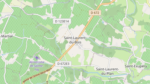 Carte de localisation de l'évènement