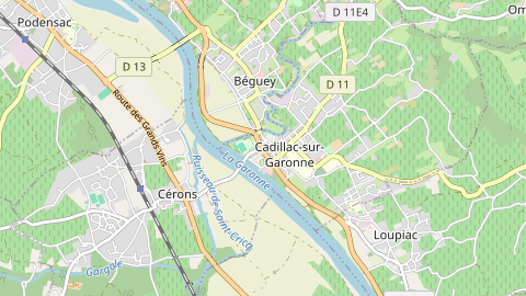 Carte de localisation de l'évènement