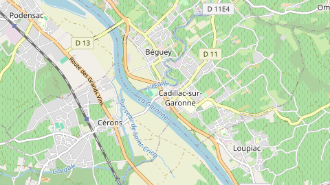 Carte de localisation de l'évènement