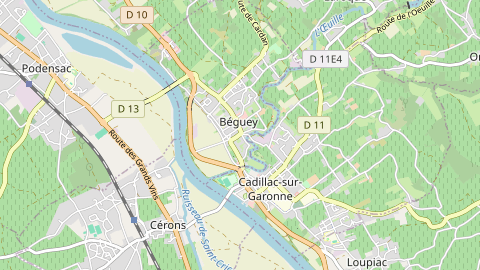 Carte de localisation de l'évènement