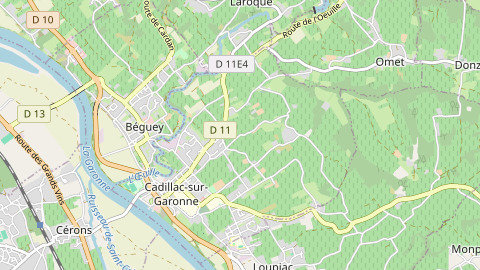 Carte de localisation de l'évènement