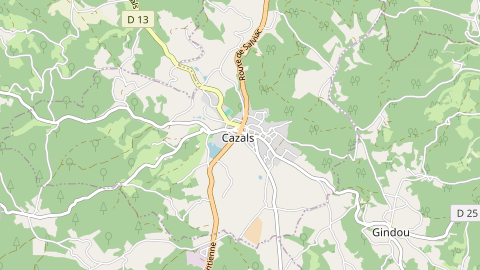 Carte de localisation de l'évènement