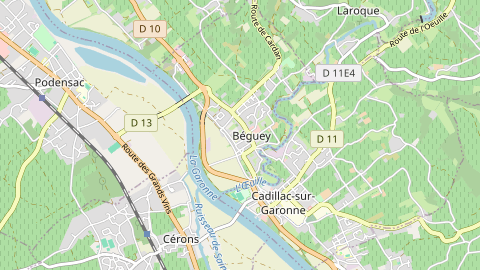 Carte de localisation de l'évènement