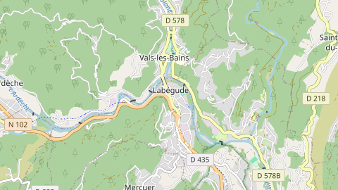 Carte de localisation de l'évènement