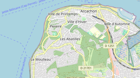 Carte de localisation de l'évènement