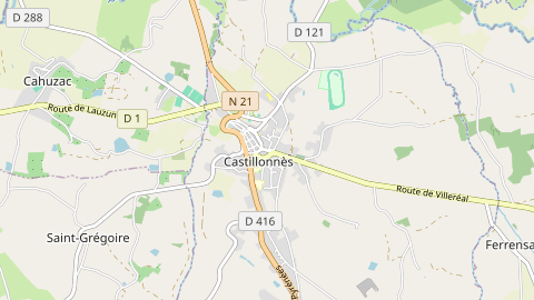 Carte de localisation de l'évènement