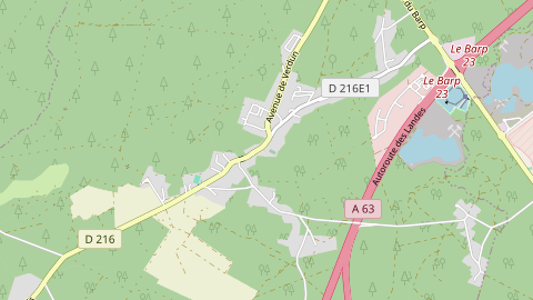 Carte de localisation de l'évènement