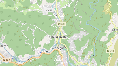 Carte de localisation de l'évènement