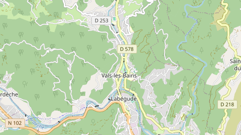 Carte de localisation de l'évènement