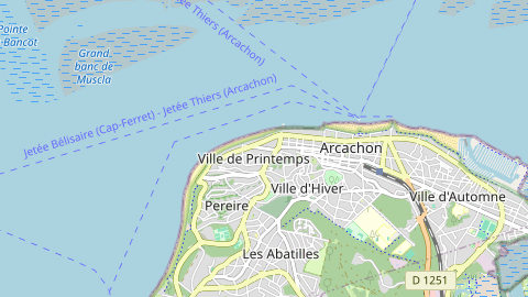 Carte de localisation de l'évènement