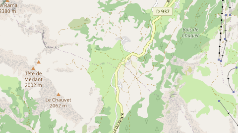 Carte de localisation de l'évènement