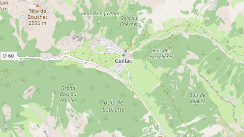 Carte de localisation de l'évènement