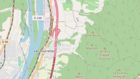 Carte de localisation de l'évènement