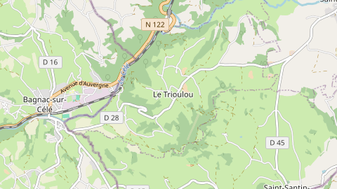 Carte de localisation de l'évènement
