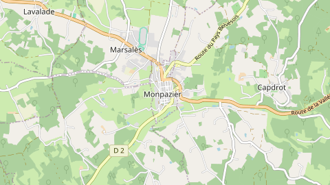 Carte de localisation de l'évènement
