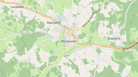 Carte de localisation de l'évènement