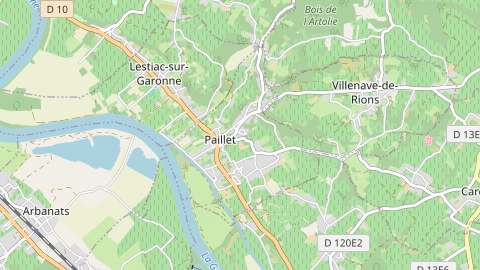 Carte de localisation de l'évènement