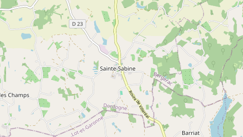 Carte de localisation de l'évènement