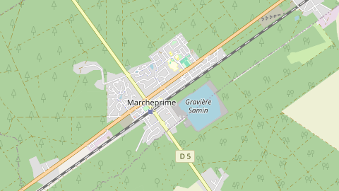 Carte de localisation de l'évènement