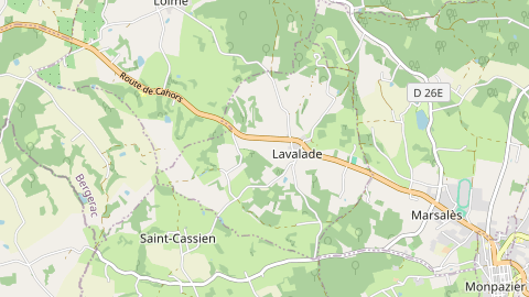 Carte de localisation de l'évènement