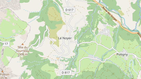 Carte de localisation de l'évènement