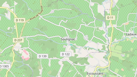 Carte de localisation de l'évènement