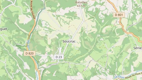 Carte de localisation de l'évènement